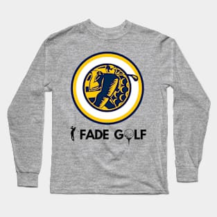 Fade Golf - Go Blue Golf Shirt Long Sleeve T-Shirt